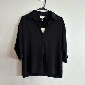 Melloday black Blouse